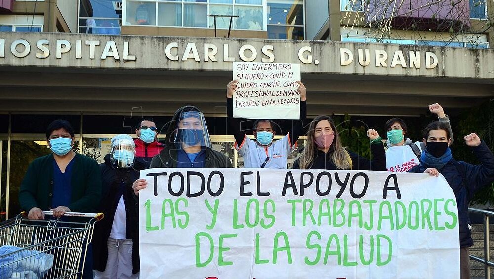 CABA: Se Movilizan Trabajadores De La Salud En Reclamo De Mejores ...