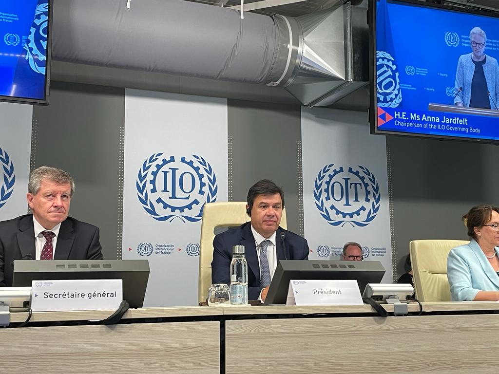 El ministro de Trabajo, Claudio Moroni, presidió la 110.a reunión de la CIT 2022 de OIT - Mundo Gremial